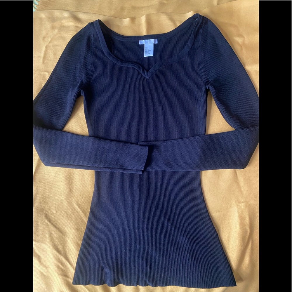 NWOT H&M Black Blouse